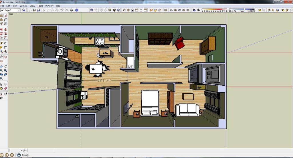 Программа для создания интерьера sketchup